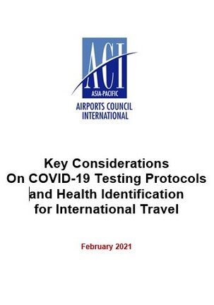 Position Paper with key considerations on COVID-testing and passenger health identification