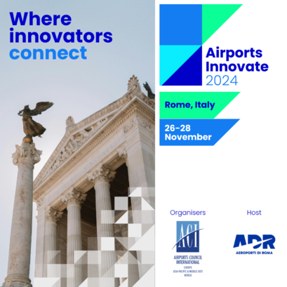 Airports Innovate, Airports Innovate 2024, Rome Italy, aviation conference 