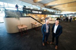 Wellington Airport, good day